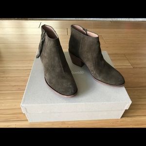 Madewell Suede Booties